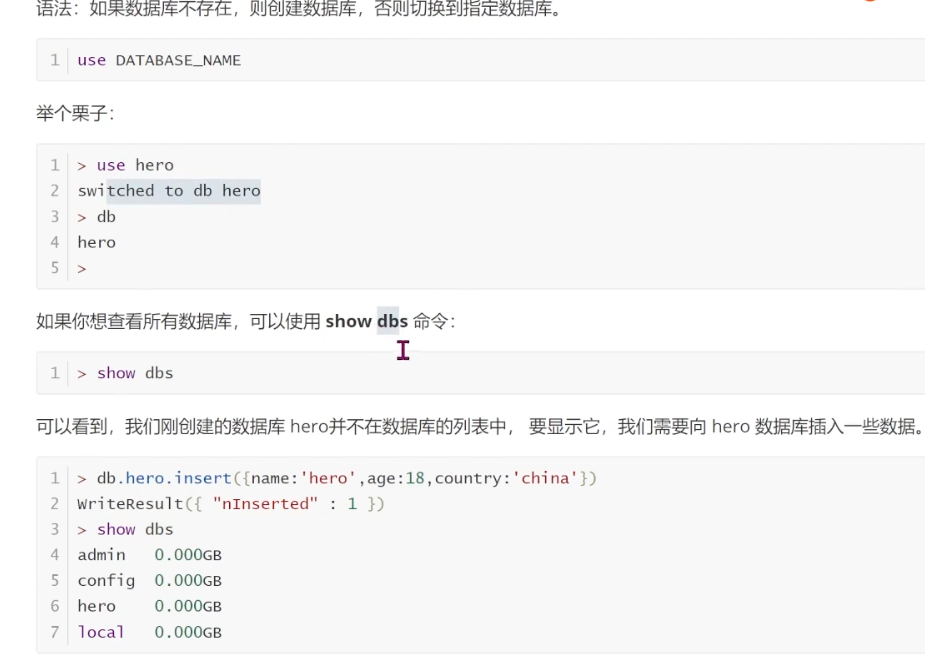 mongodb
